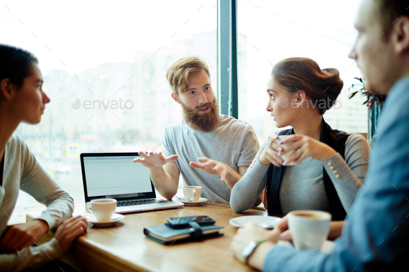 Meeting of managers - Stock Photo - Images