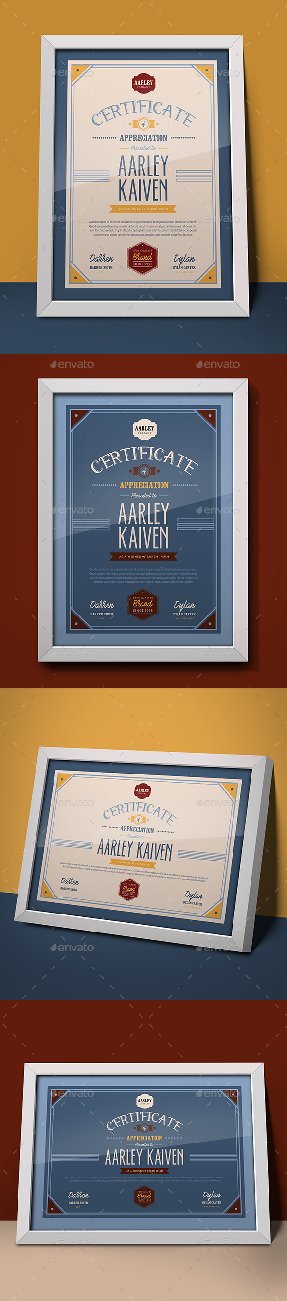 Multipurpose Certificates - Certificates Stationery