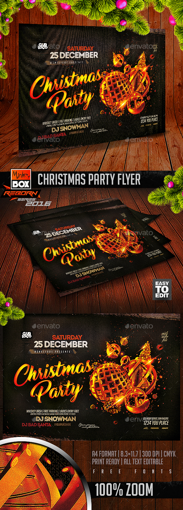 Christmas Party Flyer