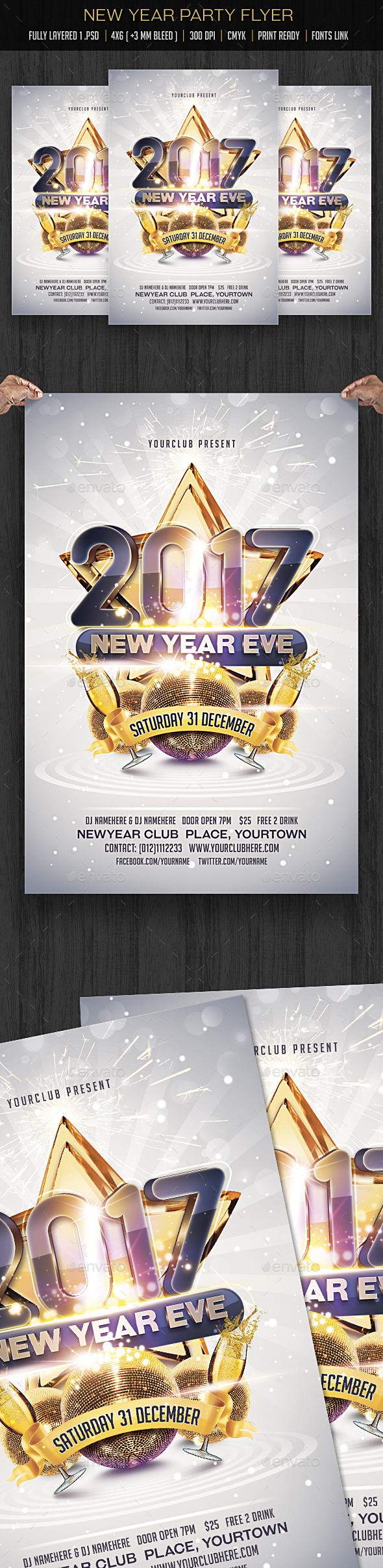 New Year Party - Clubs & Parties Events