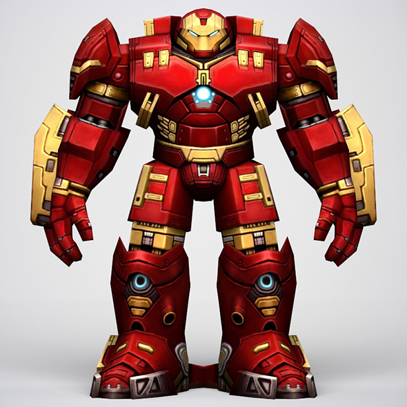 Iron Man Hulkbuster - 3Docean 18806437