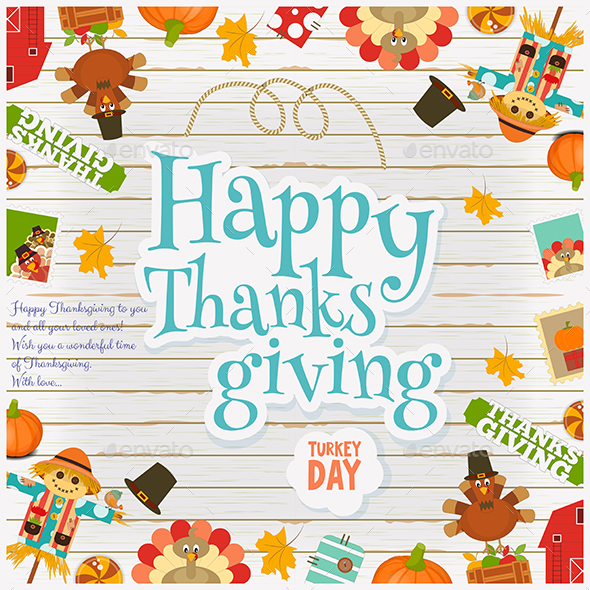 Thanksgiving Card - Miscellaneous Seasons/Holidays