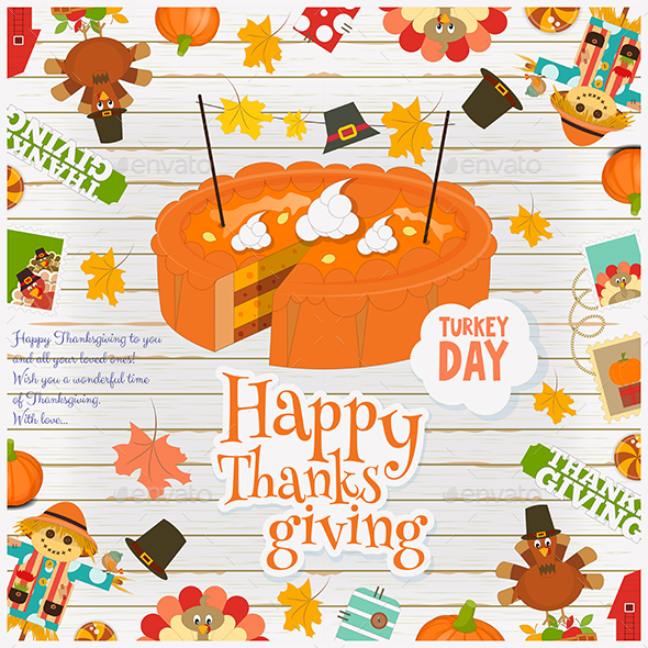Thanksgiving Card - Miscellaneous Seasons/Holidays
