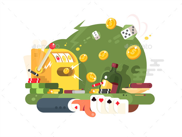 Casino Gambling Games - Miscellaneous Vectors