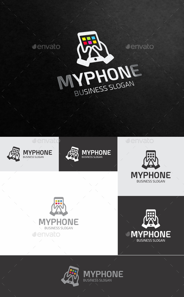 My Phone Logo - Objects Logo Templates