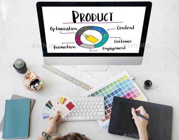 Promotion Product Strategy Marketing Concept - Stock Photo - Images