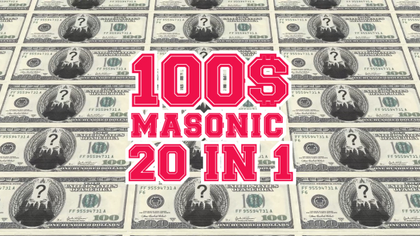 Masonic Dollars Pack 20 in 1