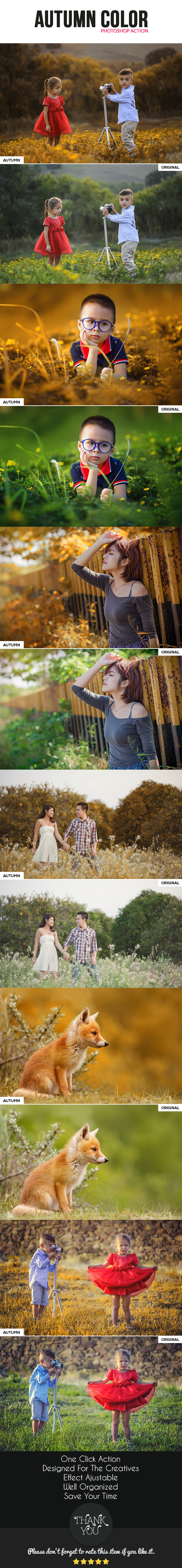 Autumn Color - Photo Effects Actions