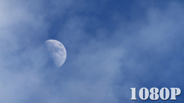 Epic Day Moon and Clouds alt