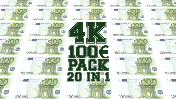 4K 100 Euro Pack 20 in 1