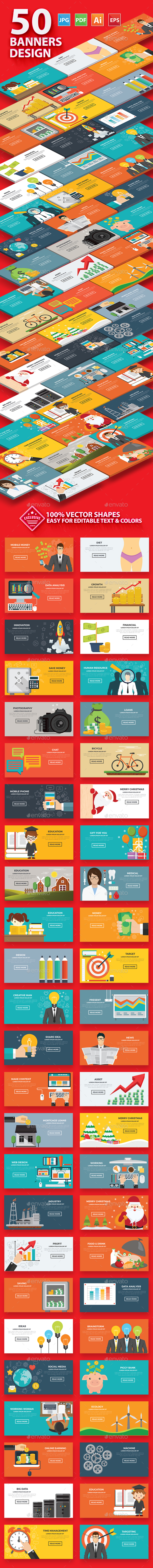 50 Banner Concept Design V.2 - Concepts Business