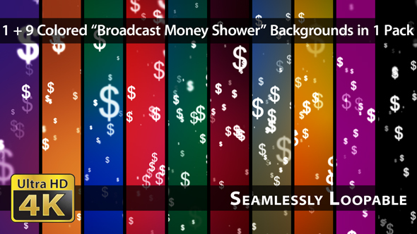 Broadcast Money Shower - Pack 01