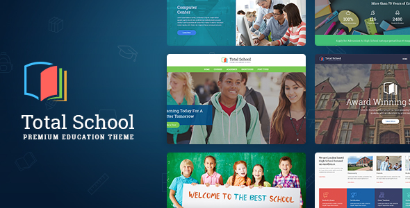 Total School - Primary, Secondary & High School Education WordPress Theme