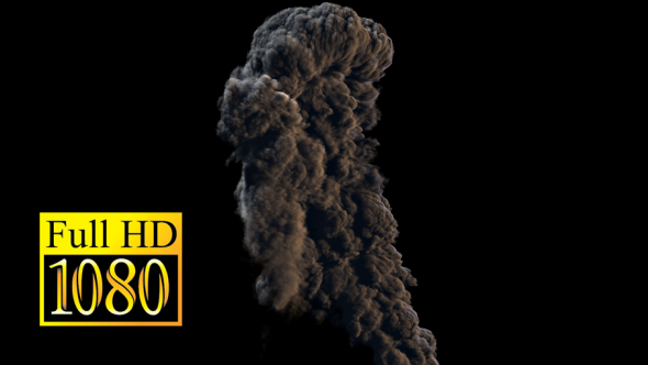 Hyperealistic Large Scale Smoke Ver.02