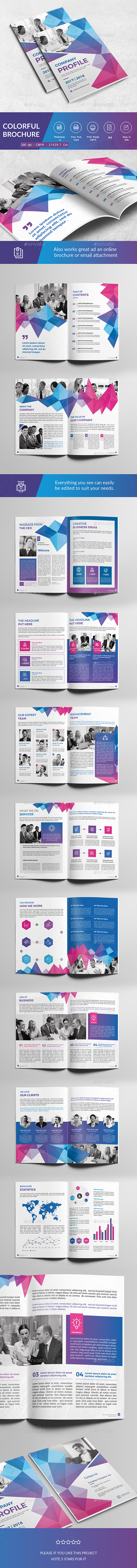 Colorful Brochure - Corporate Brochures