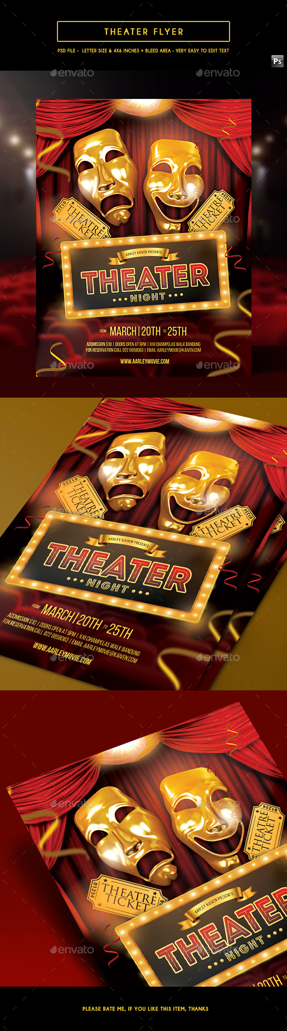 Theater / Movie Flyer - Events Flyers