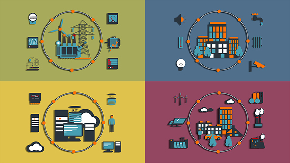 Industry Infographic Scenes