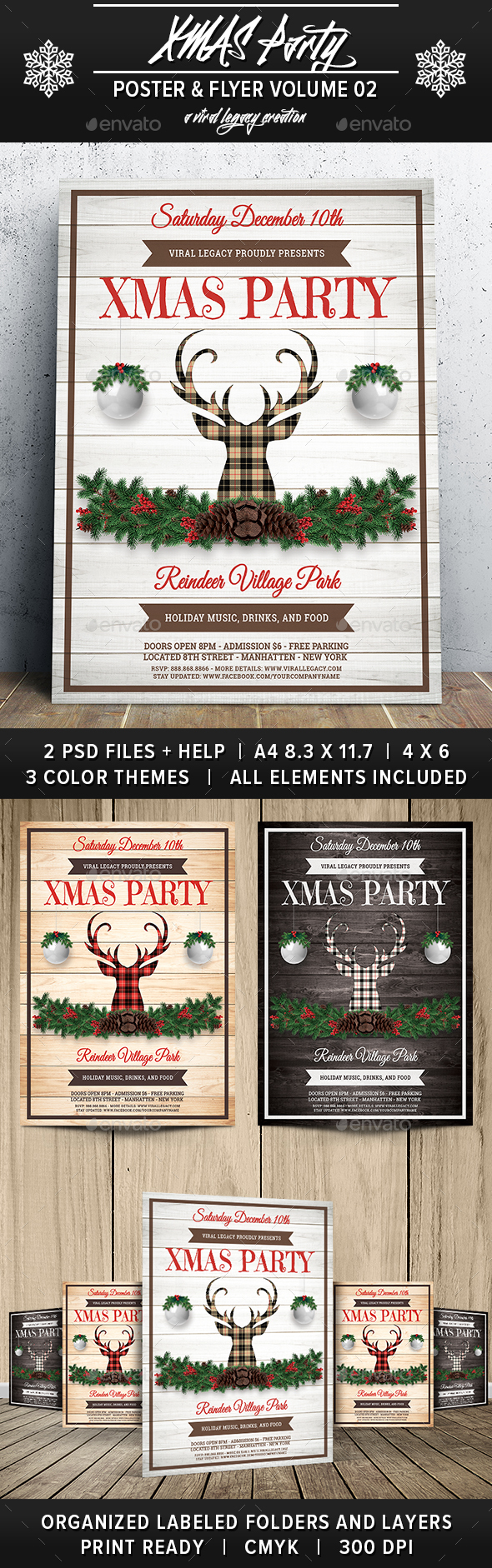 XMAS Party V02 - Events Flyers