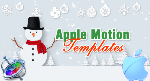 Christmas Apple Motion Templates
