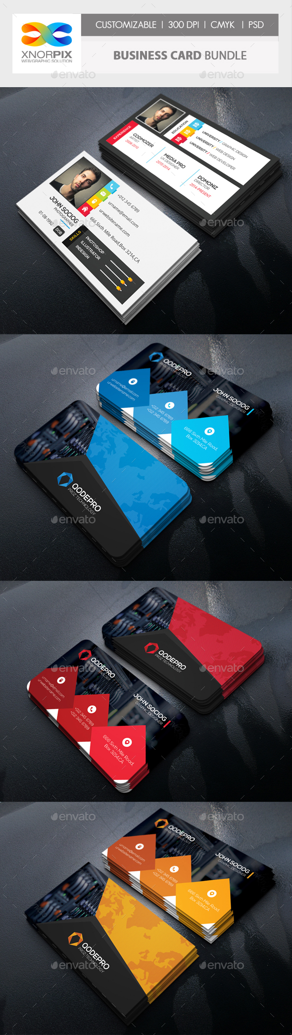 Business Card Bundle - Corporate Business Cards