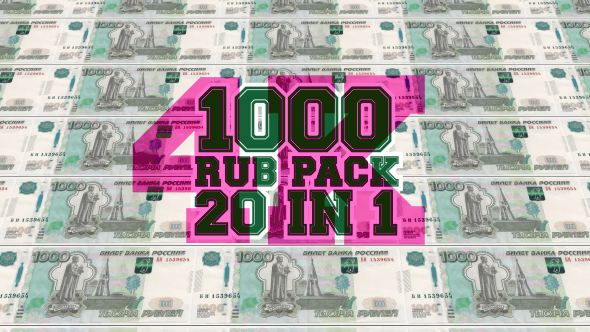 4K 1000 Rubles Pack 20 in 1