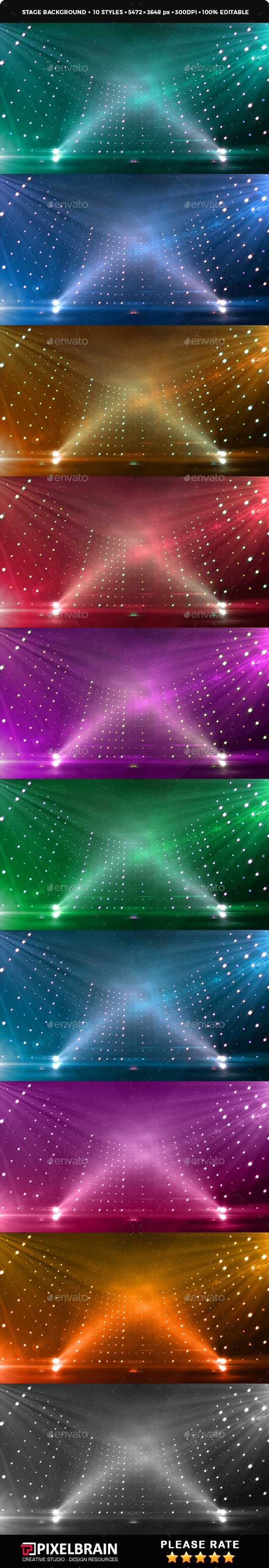 Revolving Stage Background - Backgrounds Graphics