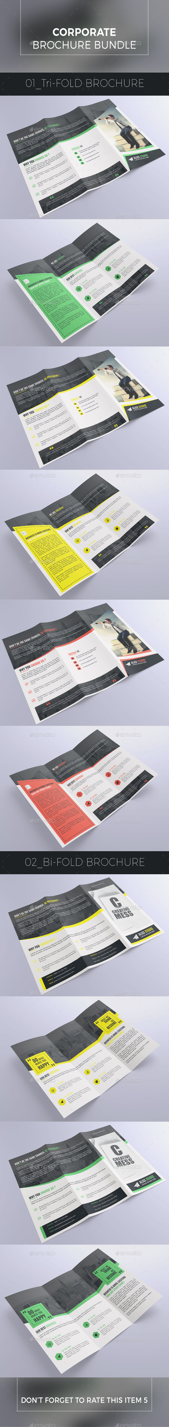 Tri-Fold Bundle 2in1 - Corporate Brochures