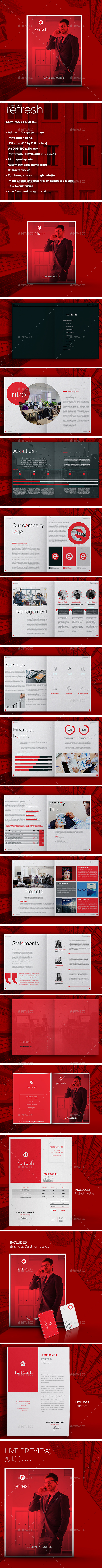 Refresh - Company Profile - Corporate Brochures