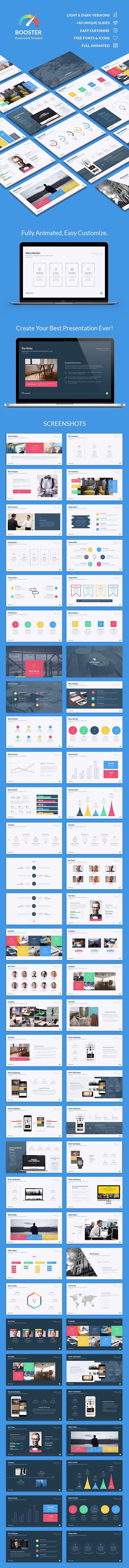 Booster Powerpoint Template - Business PowerPoint Templates