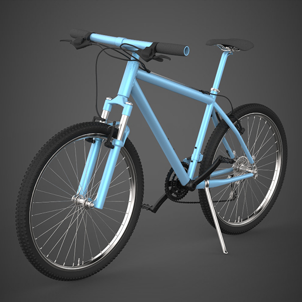 Realistic Bicycle - 3Docean 18870665