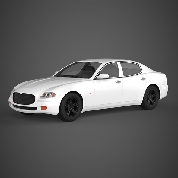 Realistic Car Maserati 3200GT - 3DOcean Item for Sale