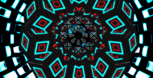 Cube VJ Loop Background V.2