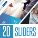 20 Sliders, Web Elements | GraphicRiver