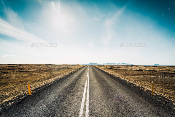 Endless road - Stock Photo - Images