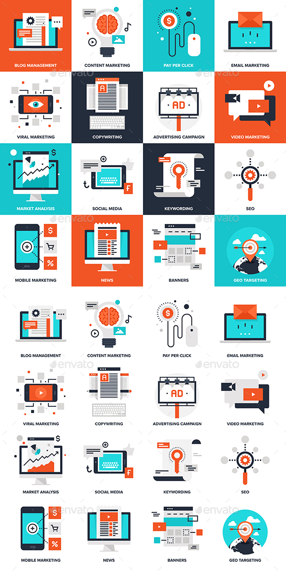 Digital Marketing - Business Conceptual