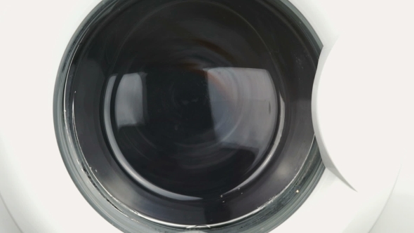 The Process of Washing Cycle Into Washing Machine