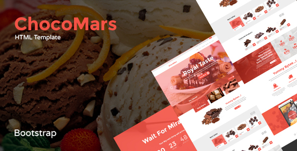 Special ChocoMars - E-commerce Bootstrap Template