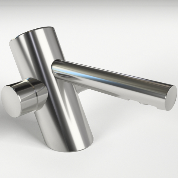 Self Closing Wash Basin Faucet - 3DOcean Item for Sale