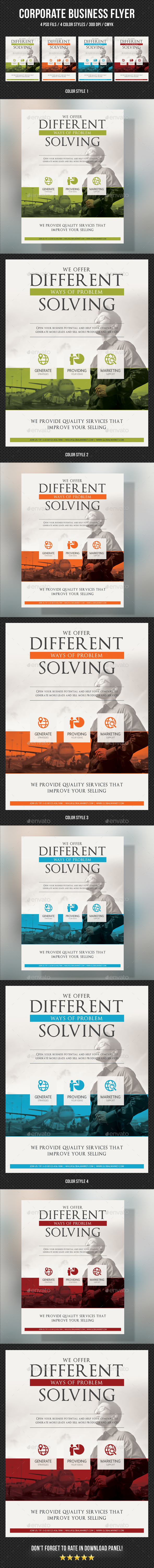Corporate Business Flyer 11 - Corporate Flyers