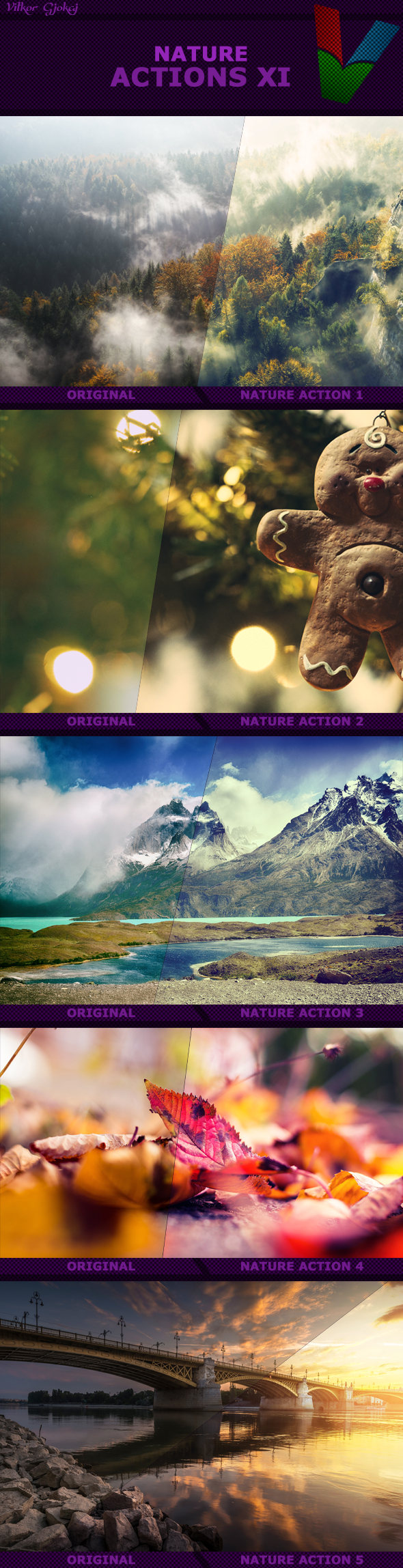 Nature Actions XI - Photo Effects Actions