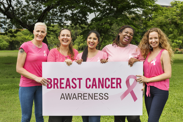 Women Breast Cancer Support Charity Concept - Stock Photo - Images