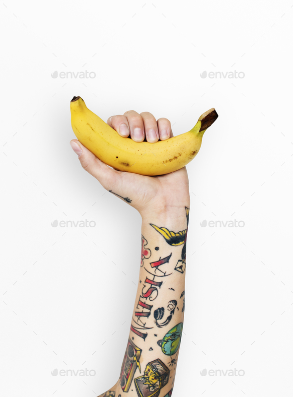 Tattoo uploaded by Katt Franich • Banana retro • Tattoodo