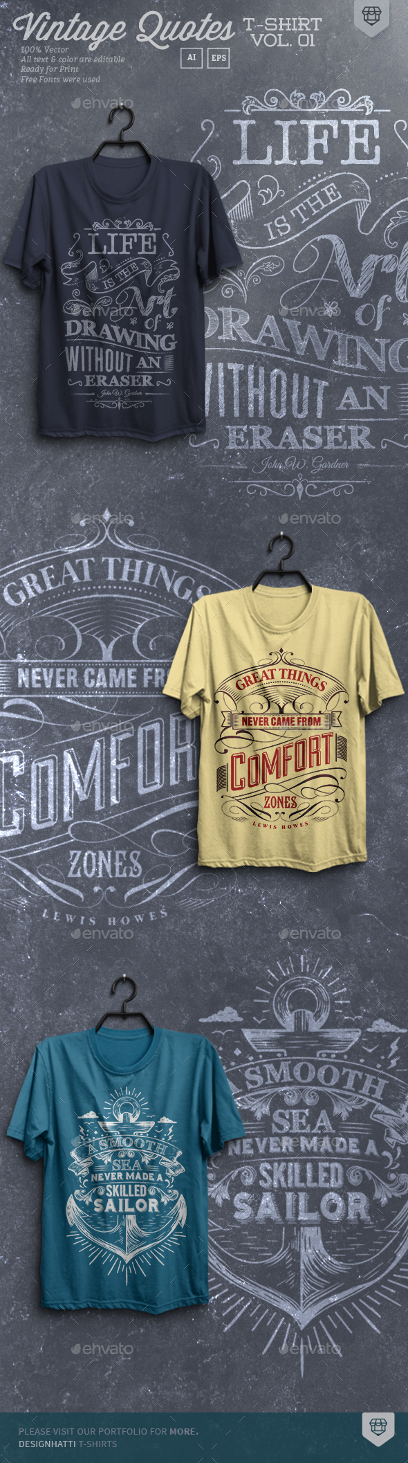 Vintage Quote T-Shirts - T-Shirts