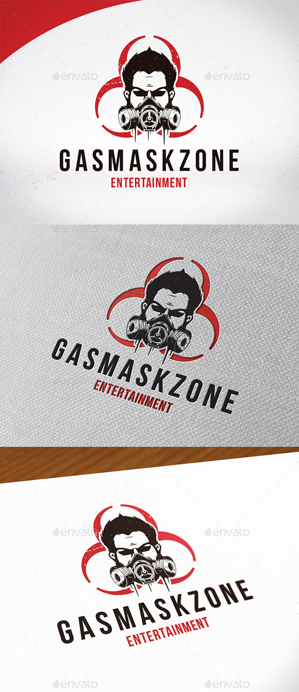 Gas Mask Logo Template - Humans Logo Templates