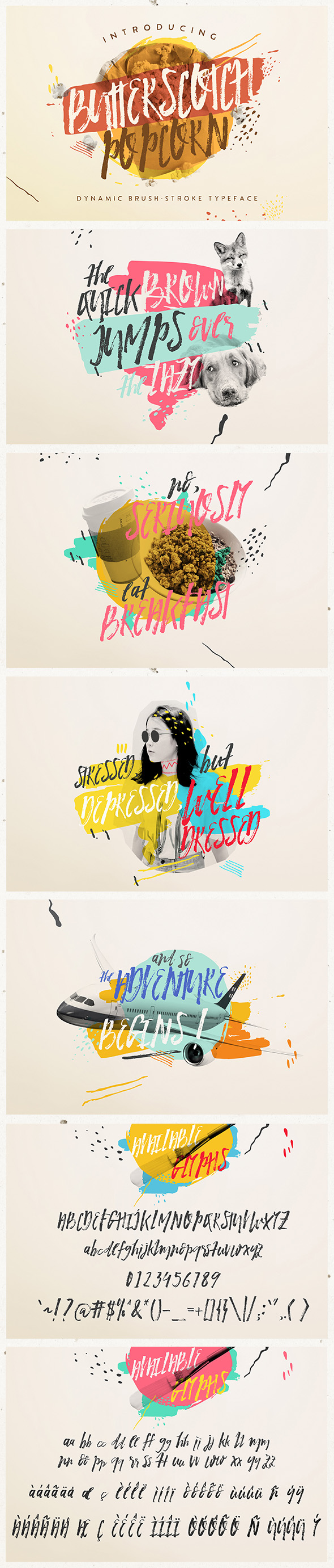 Butterscotch Popcorn - Script Fonts