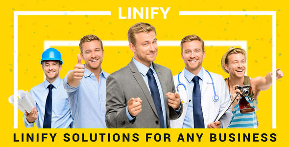 Linify - One Man Business WordPress Theme - Business Corporate