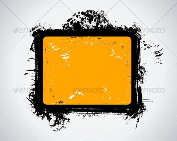 Grunge frame - Backgrounds Decorative