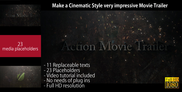 Action Movie Trailer - VideoHive 1860815