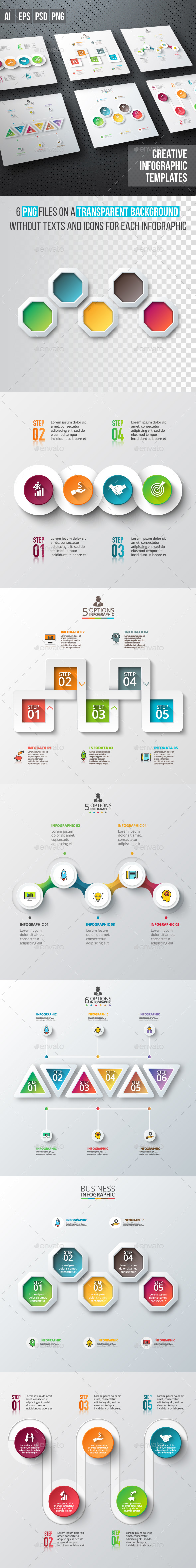 Business infographic diagrams v.04 - Infographics