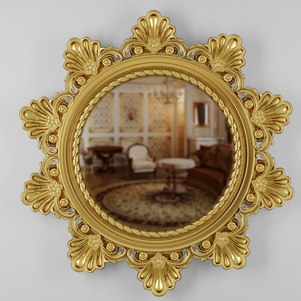 Classic Mirror - 3DOcean Item for Sale